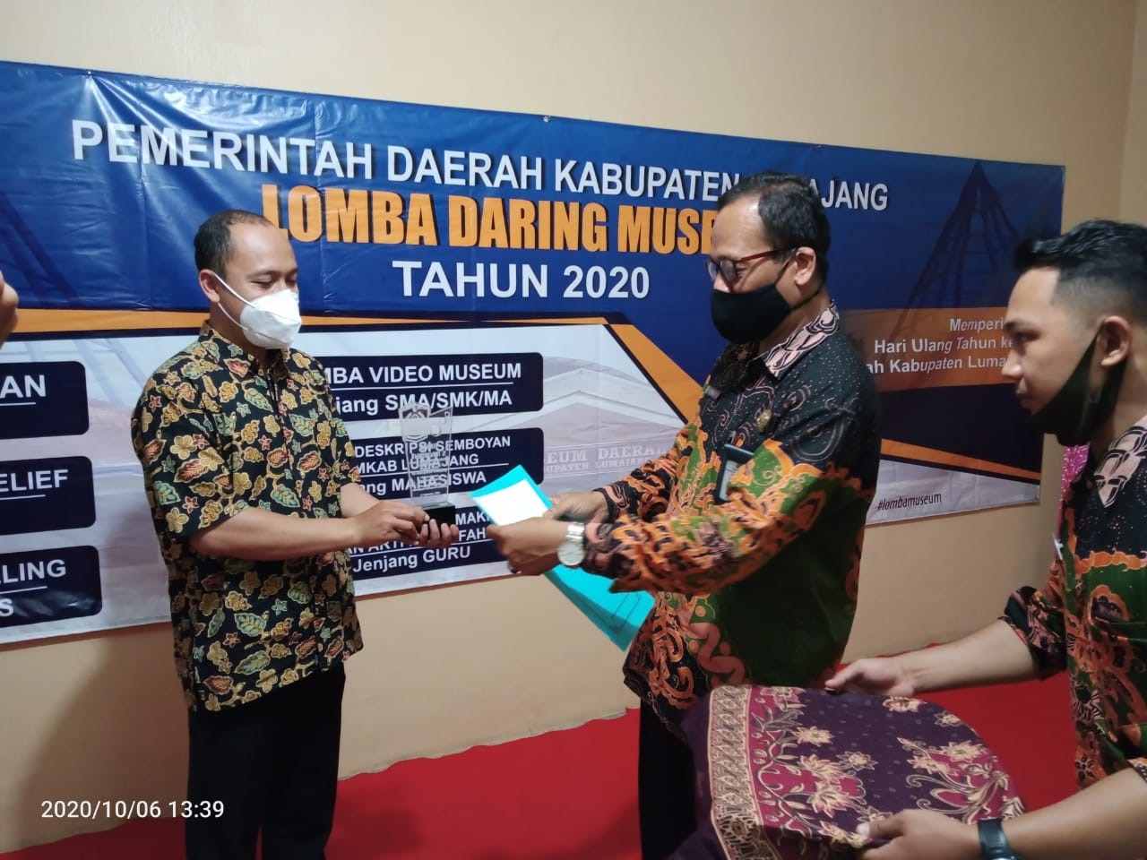 JUARA HARAPAN 2 LOMBA DARING MUSEUM 2020